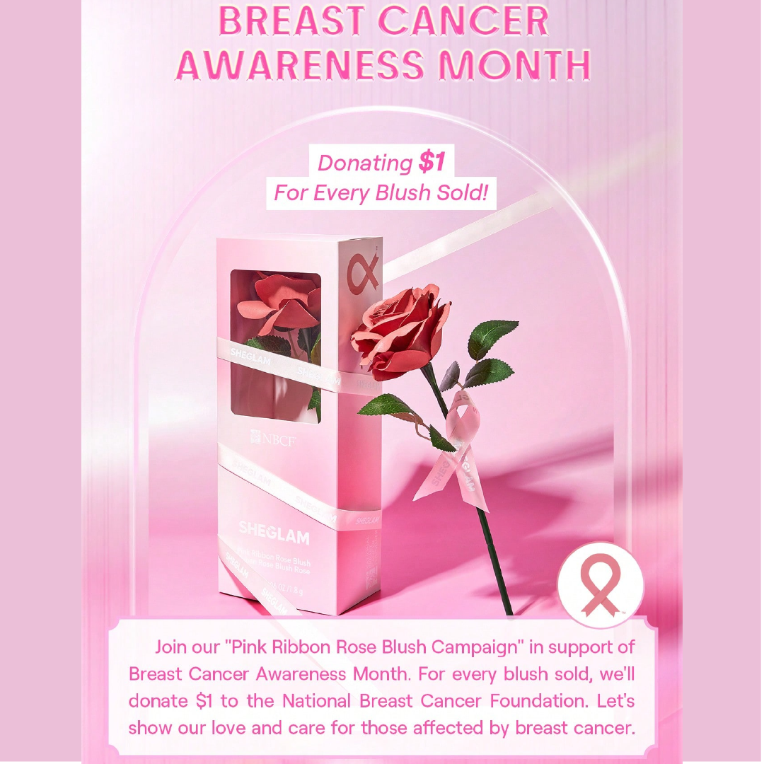 Pink Ribbon Rose Blush