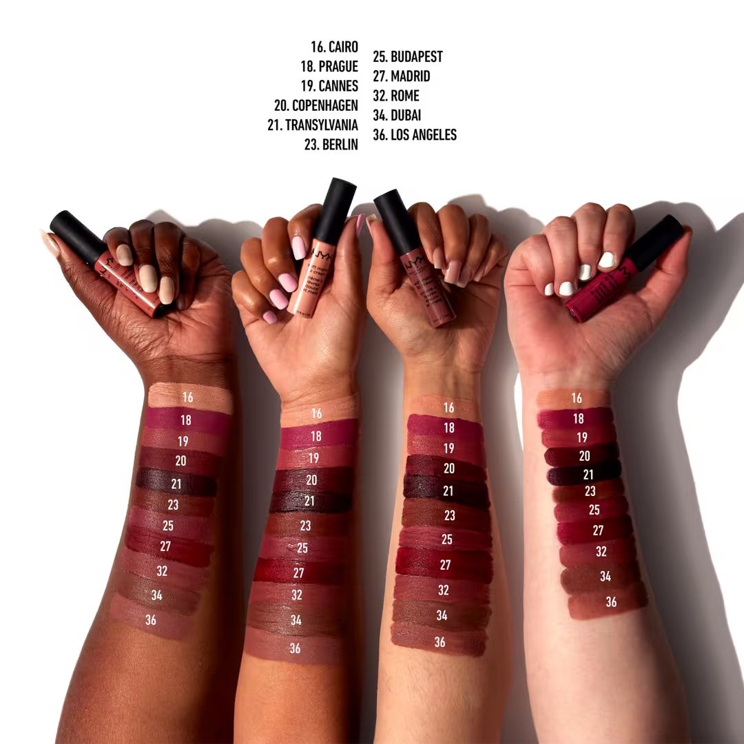 Soft Matte Lip Cream Lightweight Liquid Lipstick