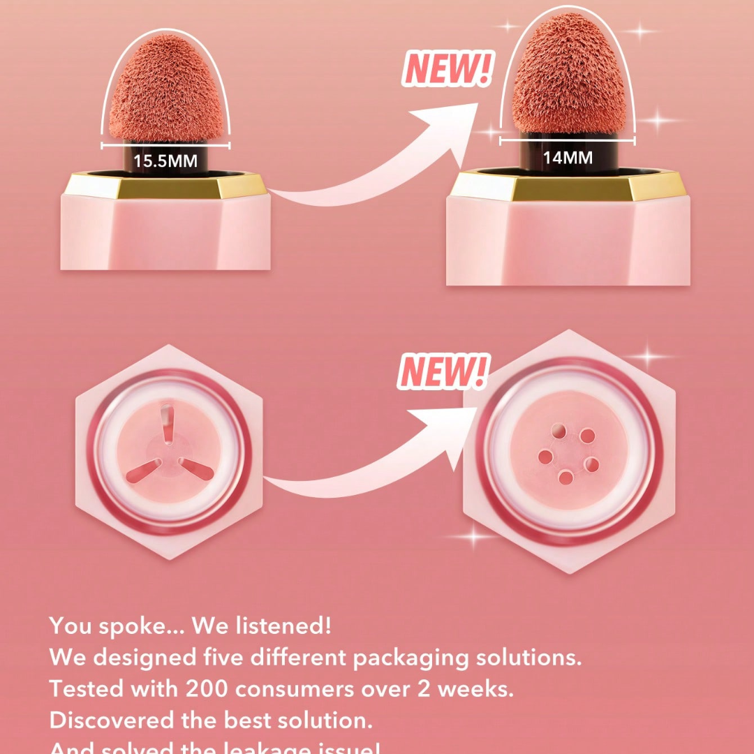 Color Bloom Liquid Blush Matte Finish