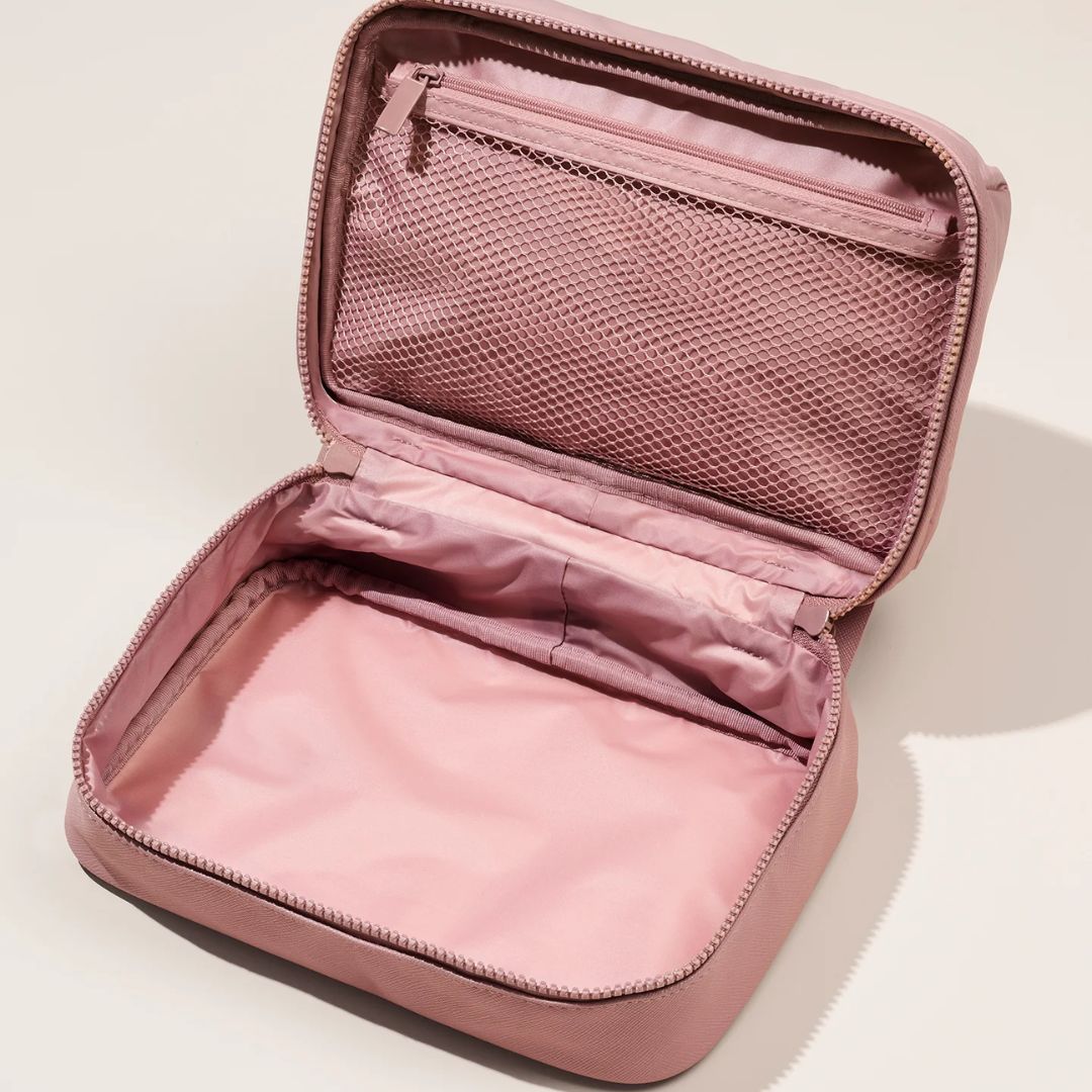 Puffy Toiletry Bag - Mauve