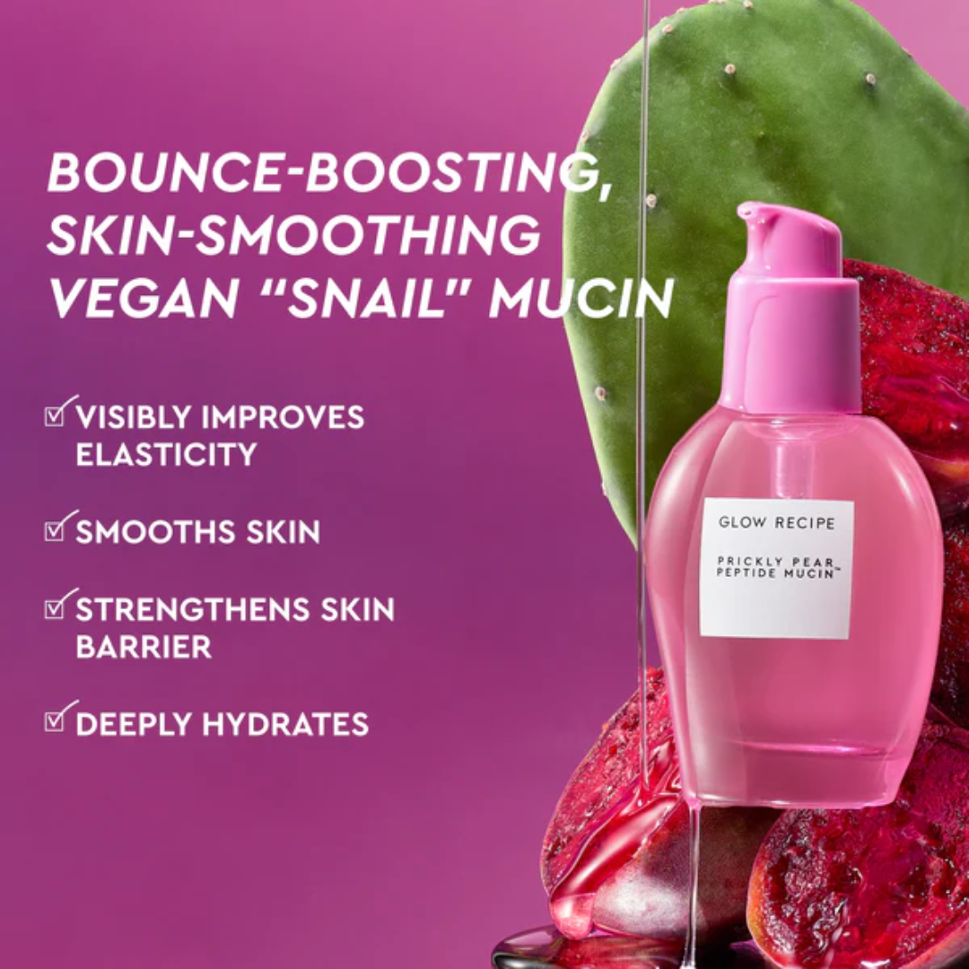 Original Glow Recipe Prickly Pear Peptide Mucin serum – hydrating vegan cactus mucin with peptides & ectoin ; buy Authentic Glow Recipe skincare at best price in Bangladesh.