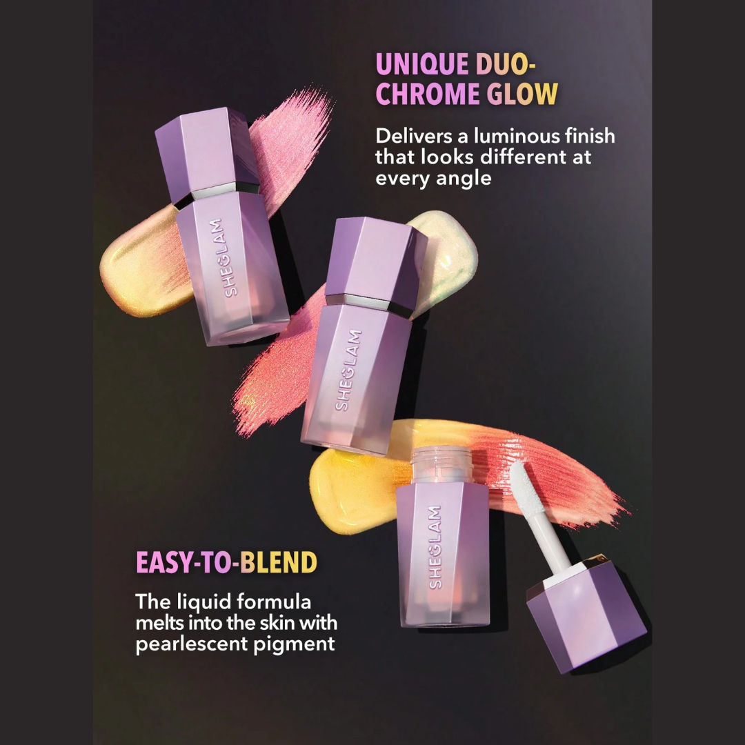 Chroma-Glow Bloom Liquid Highlighter