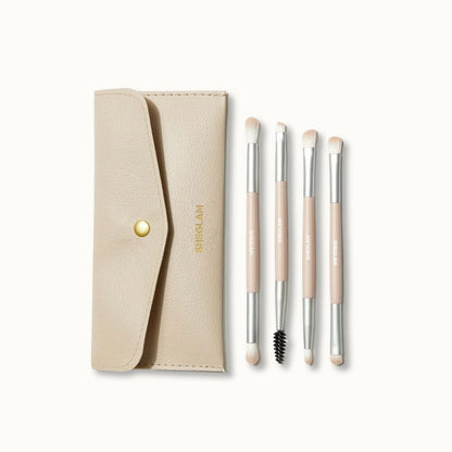 Glam 101 Face Essentials Brush Set with Bag