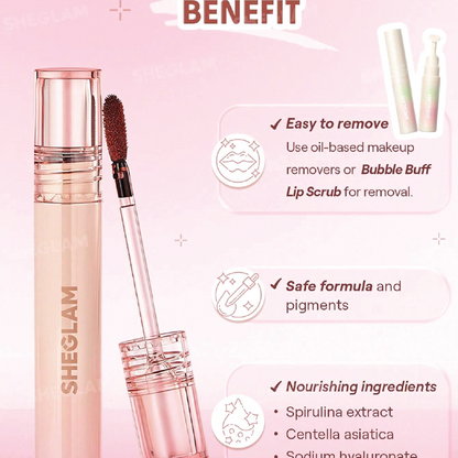 Original SHEGLAM Fall In Line Peel Off Lip Liner Stain Shade– long-lasting peel-off lip tint liner for defined, smudge-proof lips; authentic SHEGLAM Bangladesh product in an affordable BD-friendly price range.