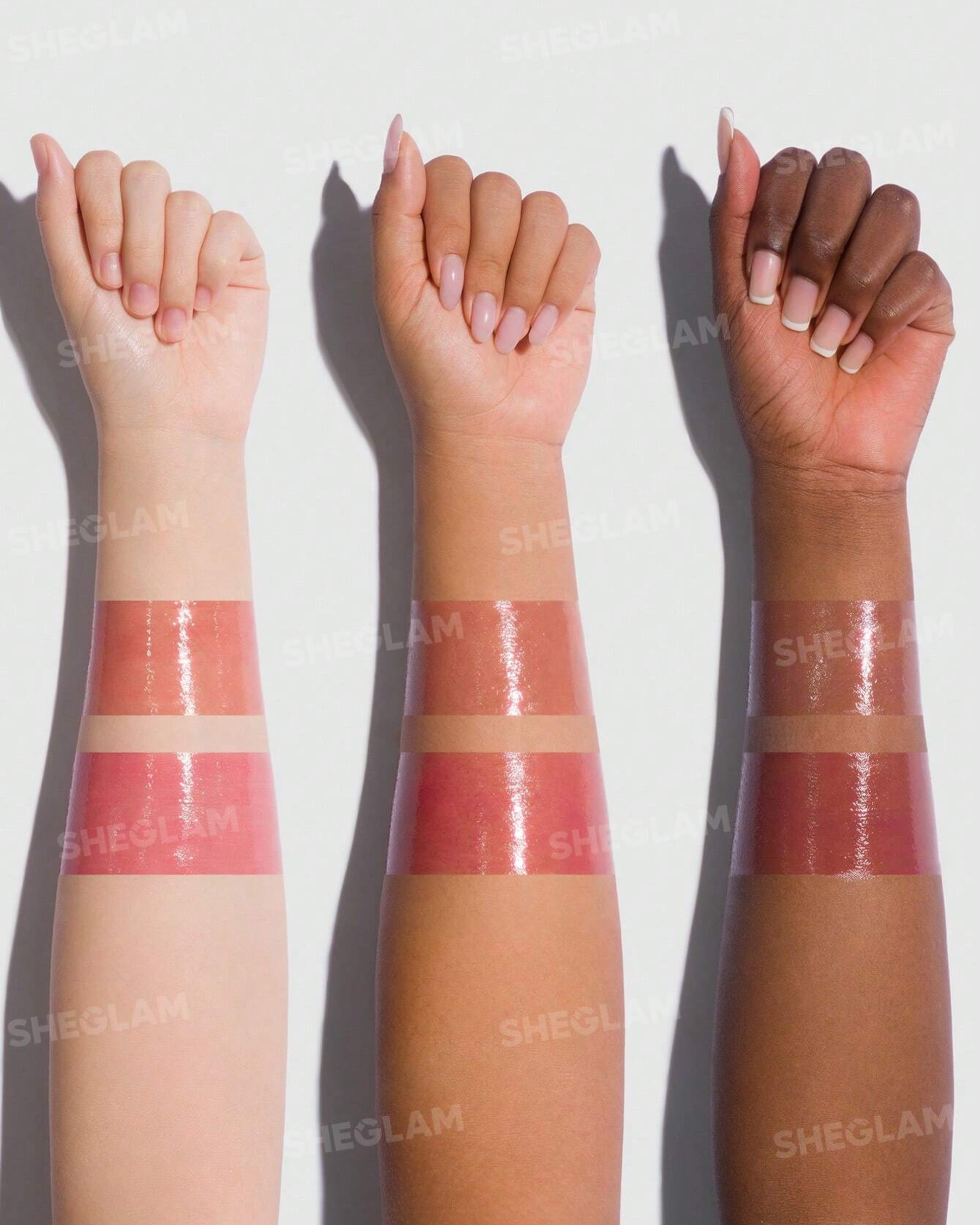 SHEGLAM BD Lip Link Mini Gloss Bracelet Palette Now Available in Bangladesh Hand Swatch