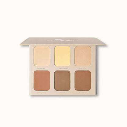 Stereo Face Six-Color Cosmetic Disc