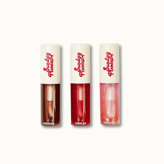 Sunday Picnic Layer Cake Lip Oil Set